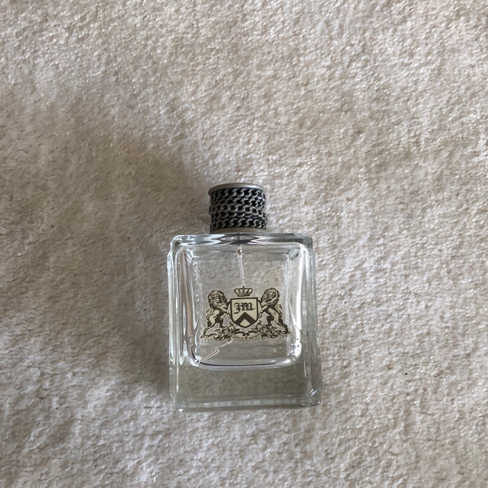 Mens Juicy Couture cologne bottle